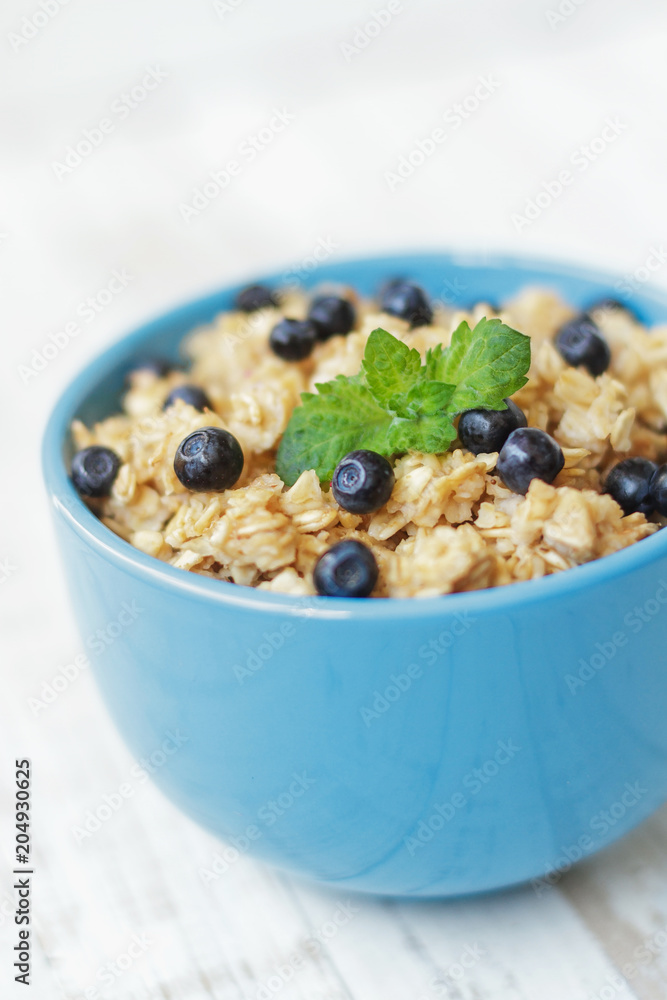 nutritious healthy breakfast porridge porridge with berries nutritious healthy breakfast porridge porridge with berries