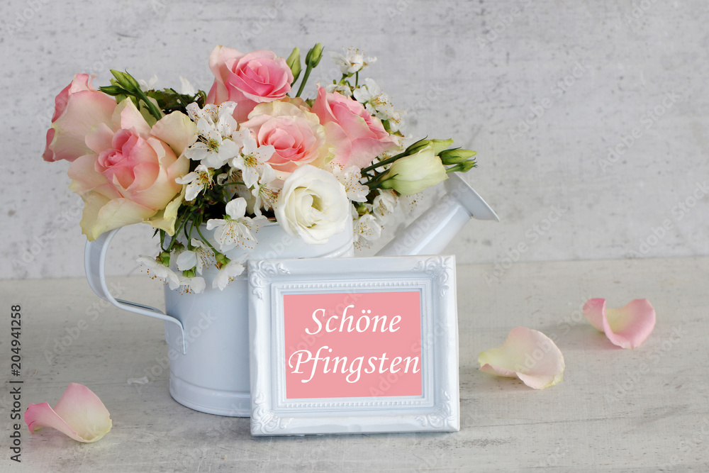 Schöne Pfingsten StockFoto Adobe Stock