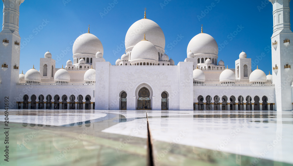 Fototapeta premium Abu Dhabi Sheikh Zayed mosque