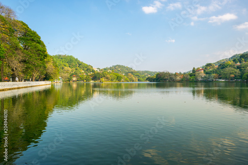 The Kandy lake is an artificial body of water in the heart of the city Kandy with lot of legends and folklore regarding the lake
