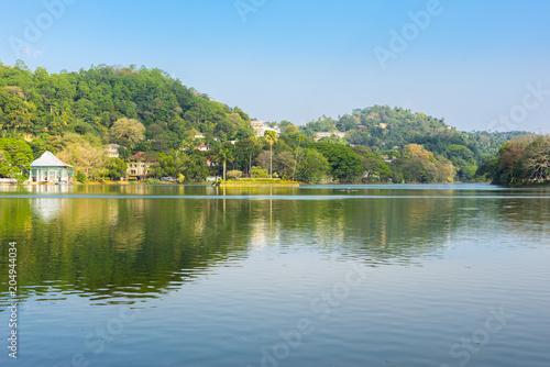 The Kandy lake is an artificial body of water in the heart of the city Kandy with lot of legends and folklore regarding the lake