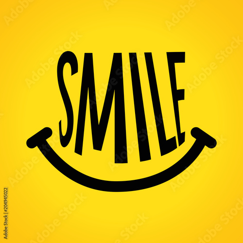 Smile icon Logo Vector Template Design