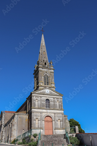 Pays de la Loire - Vendée - L'ile-d'Elle - Eglise Saint-Hilaire