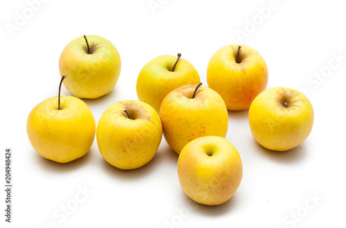 Apples golden yellow