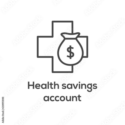 Medical Tax Savings - Health savings account or flexible spending account has HSA, FSA, tax-sheltered savings