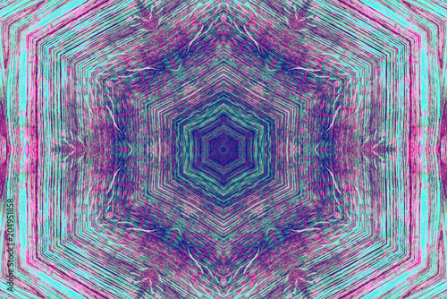 multi colored kaleidoscope pattern