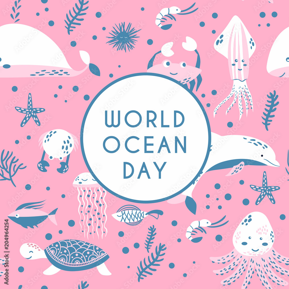 World ocean day. Element of image furnished by NASA World ocean day. Element of image furnished by NASA