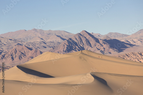 Mesquite Flat Sand Dunes  Death Valley  USA