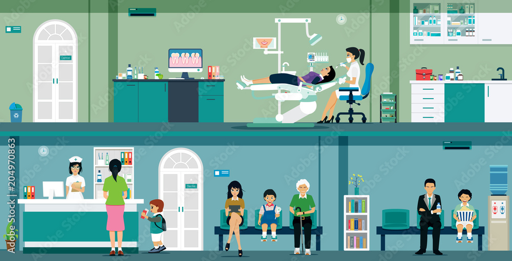 Dentists Provide Oral Care To Women In Dental Clinics Dentists Provide Oral Care To Women In Dental Clinics