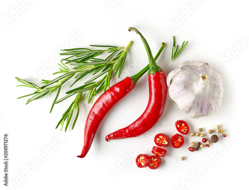 Fototapeta Naklejka Na Ścianę i Meble -  various herbs and spices