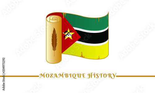 mozambique flag and mozambique history