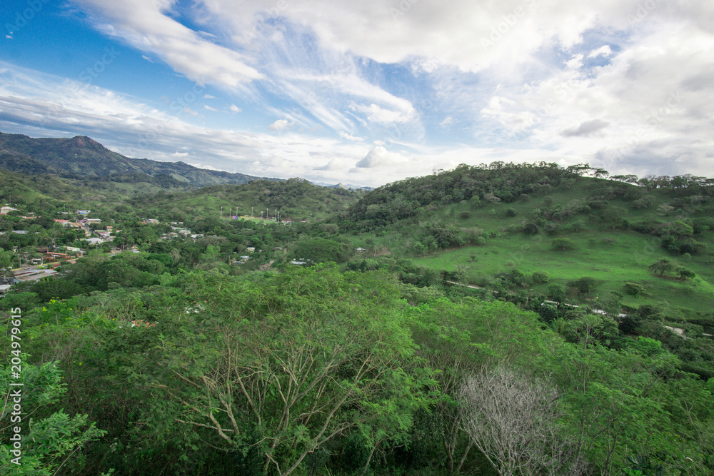 beautiful city of Matagalpa, located in the middle of nature
