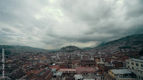 View Of Quito Ecuador