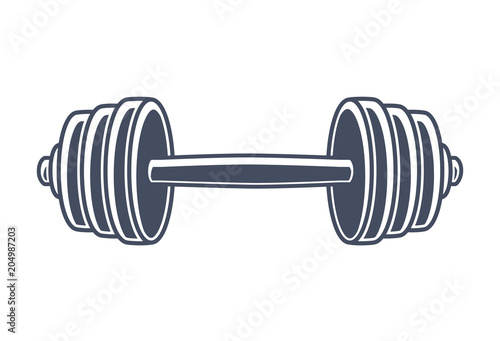Barbell isolated.