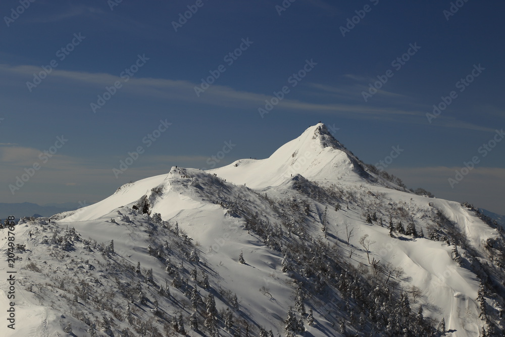 Snowscape at Mount Hotaka in Kawaba-Mura, Gunma prefecture, Japan ( 2018/03/03 )