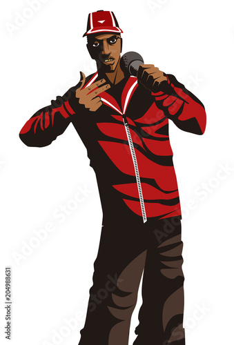 hip hop rapper