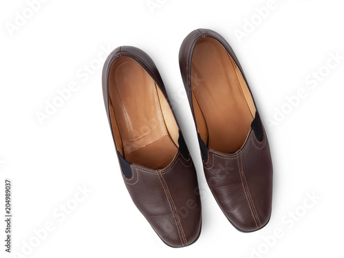 Stylish women's shoes. (clipping path)