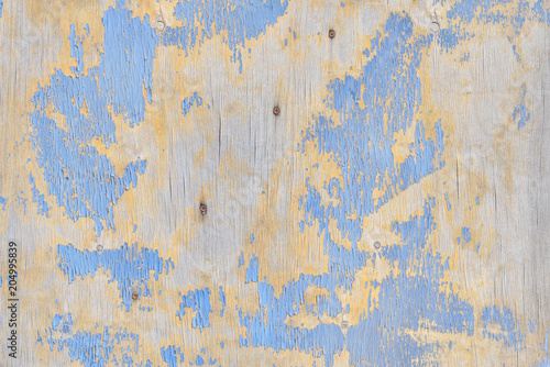 old painted plywood