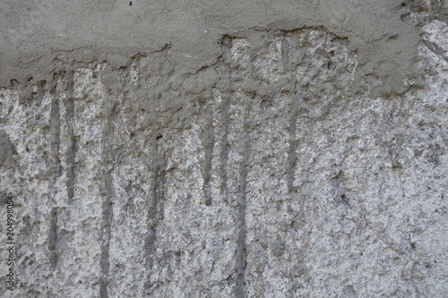 The image of the wall, plastered for use as a background