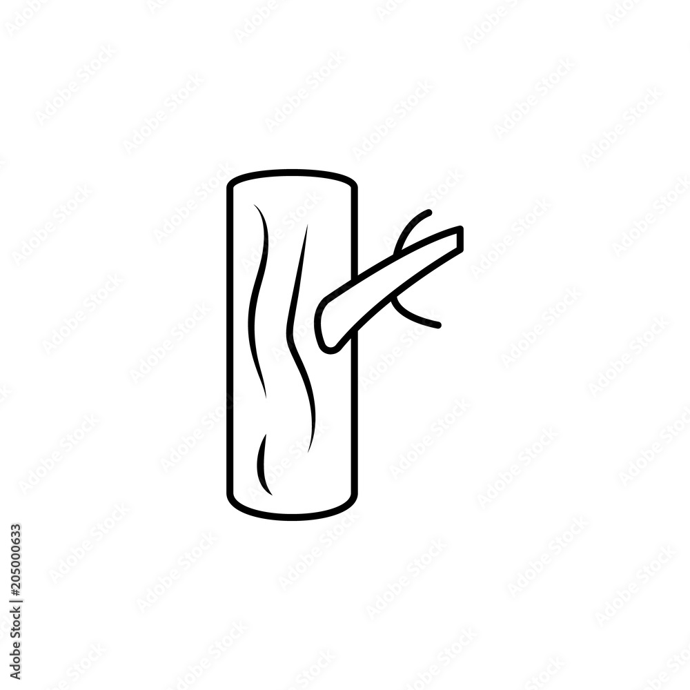stump icon. Element of travel icon for mobile concept and web apps. Thin line stump icon can be used for web and mobile. Premium icon stump icon. Element of travel icon for mobile concept and web apps. Thin line stump icon can be used for web and mobile. Premium icon
