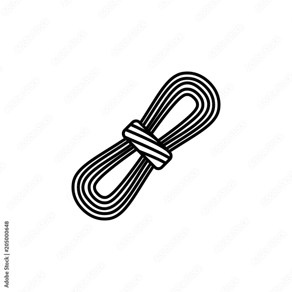 rope icon. Element of travel icon for mobile concept and web apps. Thin line rope icon can be used for web and mobile. Premium icon rope icon. Element of travel icon for mobile concept and web apps. Thin line rope icon can be used for web and mobile. Premium icon