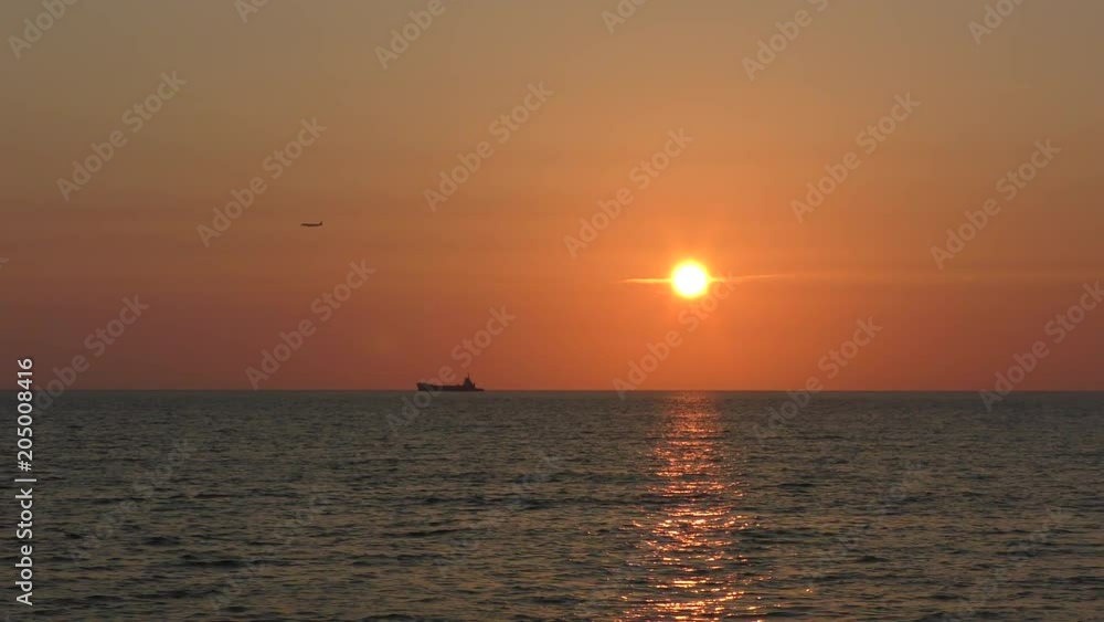 沖縄浦添西海岸の夕陽 沖縄浦添西海岸の夕陽