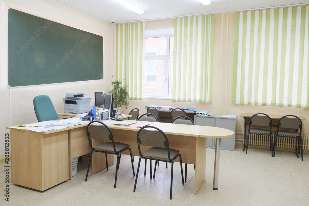 Interior of an office