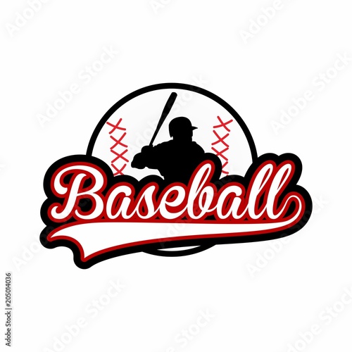 baseball club or shop logo