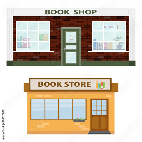 Fototapeta Naklejka Na Ścianę i Meble -  Bookshop, bookstore facade.