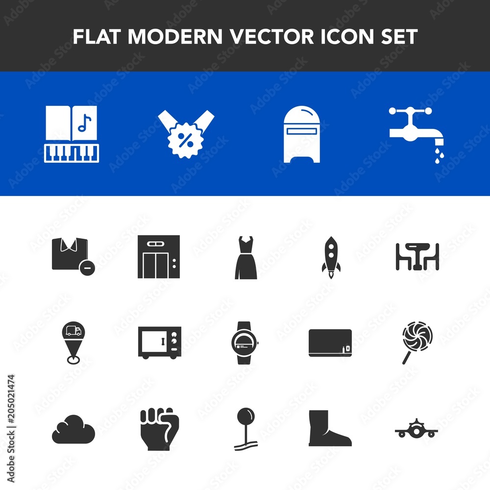 Modern, simple vector icon set with post, clothes, letter, smart, envelope, white, office, dress, elevator, gadget, launch, entrance, table, watch, location, male, female, kitchen, home, time icons Modern, simple vector icon set with post, clothes, letter, smart, envelope, white, office, dress, elevator, gadget, launch, entrance, table, watch, location, male, female, kitchen, home, time icons