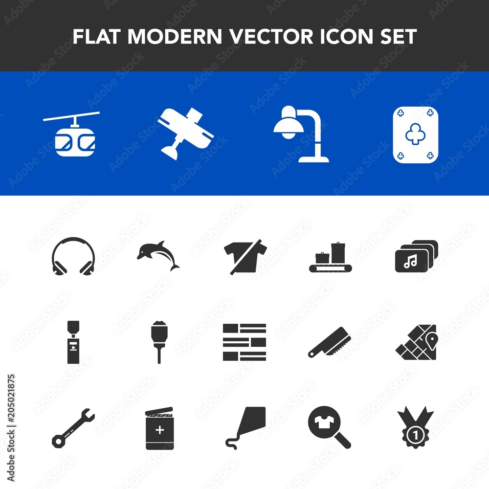 Modern, simple vector icon set with news, internet, decoration, wildlife, travel, plane, transportation, flight, sound, street, game, fashion, bag, poker, luggage, clothing, technology, airplane icons Modern, simple vector icon set with news, internet, decoration, wildlife, travel, plane, transportation, flight, sound, street, game, fashion, bag, poker, luggage, clothing, technology, airplane icons