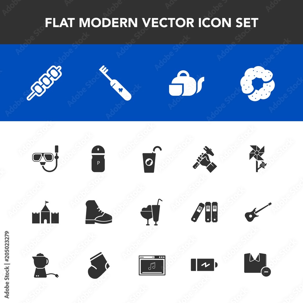 Modern, simple vector icon set with health, builder, barbecue, cream, meat, pepper, healthy, teapot, drink, foreman, seasoning, food, boot, tea, floral, fruit, summer, brush, sea, care, fresh icons Modern, simple vector icon set with health, builder, barbecue, cream, meat, pepper, healthy, teapot, drink, foreman, seasoning, food, boot, tea, floral, fruit, summer, brush, sea, care, fresh icons