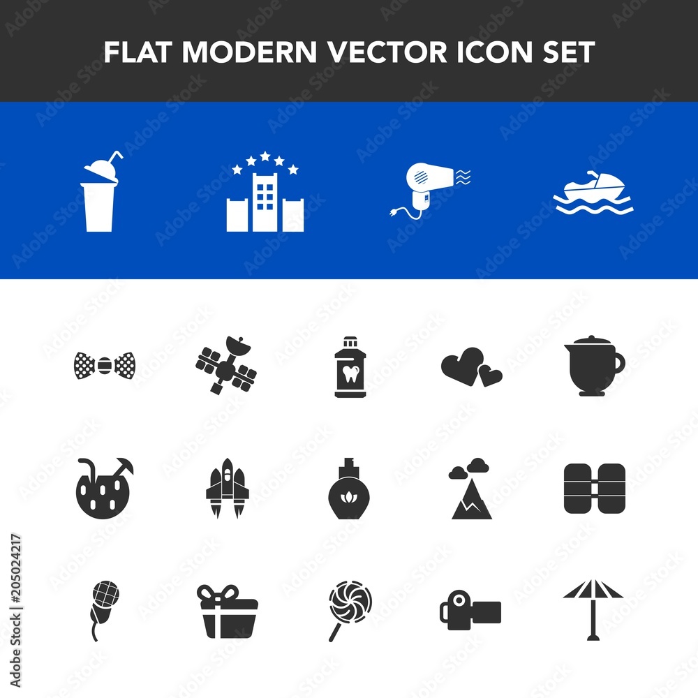 Modern, simple vector icon set with bow, beauty, beverage, hotel, romance, hygiene, brush, vessel, aroma, tie, love, bed, boat, cocktail, satellite, sign, drink, heart, care, sea, summer, glass icons Modern, simple vector icon set with bow, beauty, beverage, hotel, romance, hygiene, brush, vessel, aroma, tie, love, bed, boat, cocktail, satellite, sign, drink, heart, care, sea, summer, glass icons