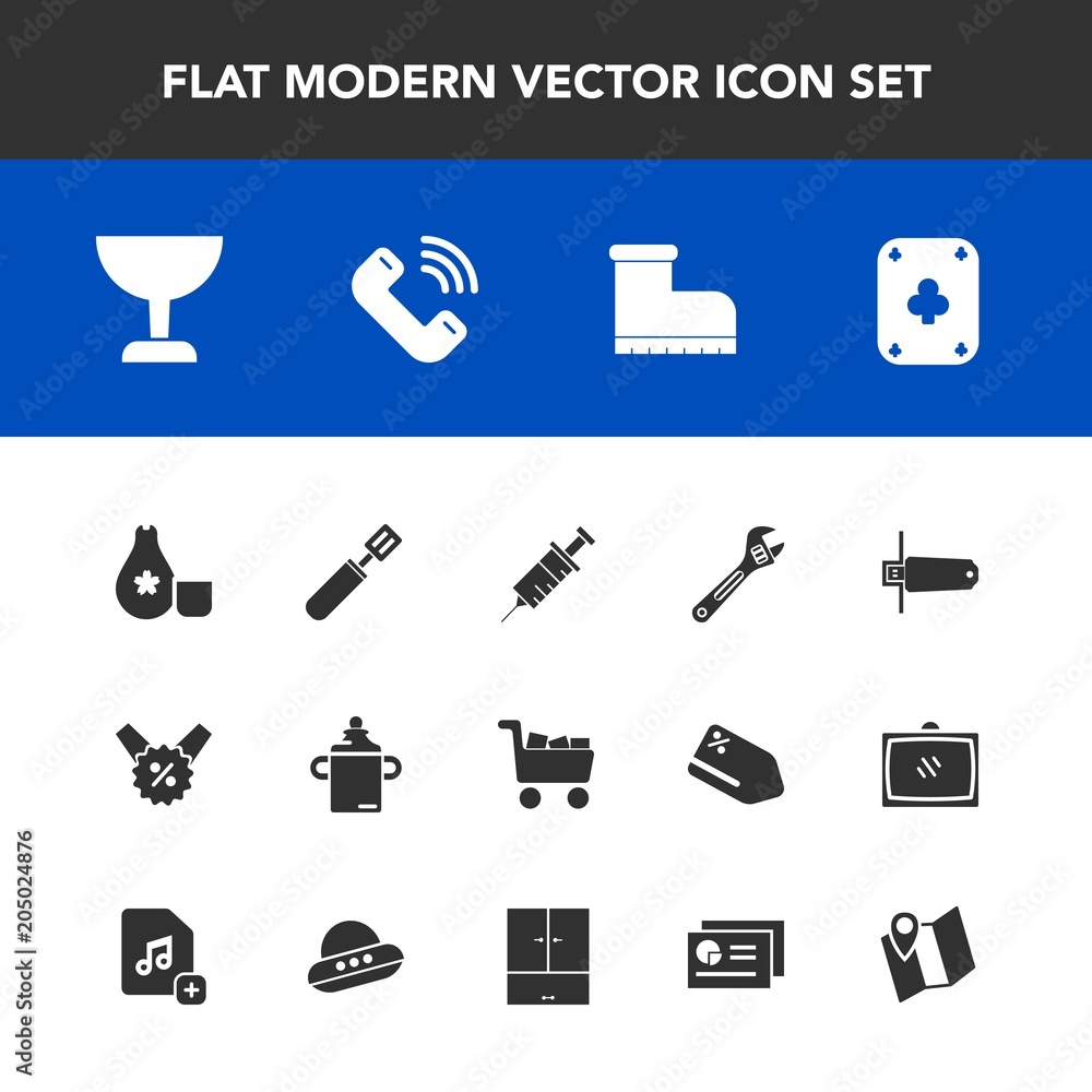 Modern, simple vector icon set with leather, plastic, cooking, dentistry, food, cuisine, pan, play, clinic, phone, japanese, button, game, cart, footwear, style, equipment, sake, milk, flash icons Modern, simple vector icon set with leather, plastic, cooking, dentistry, food, cuisine, pan, play, clinic, phone, japanese, button, game, cart, footwear, style, equipment, sake, milk, flash icons