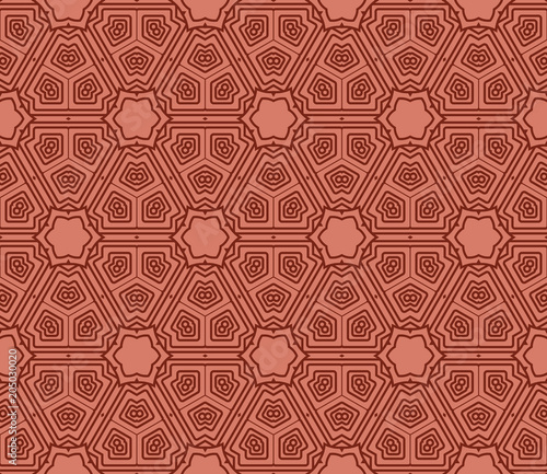vector illustration. new modern geometric pattern. seamless design for scrapbooking, background, interior