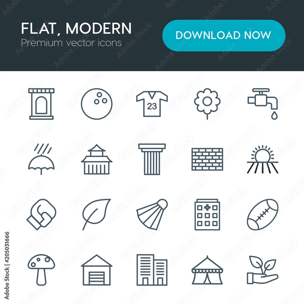 Modern Simple Set of sports, nature, buildings Vector outline Icons. Contains such Icons as competition, castle, rugby, shirt, retro and more on white background. Fully Editable. Pixel Perfect Modern Simple Set of sports, nature, buildings Vector outline Icons. Contains such Icons as competition, castle, rugby, shirt, retro and more on white background. Fully Editable. Pixel Perfect