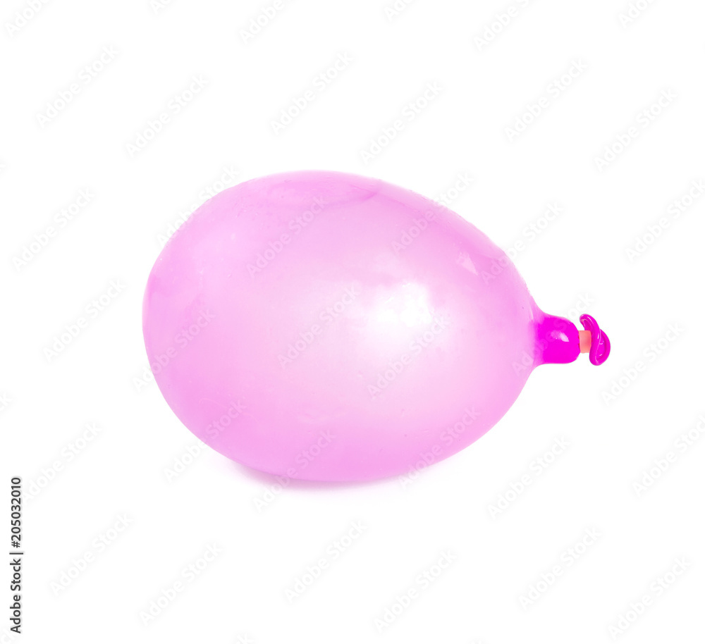 water ballon isolated on white water ballon isolated on white