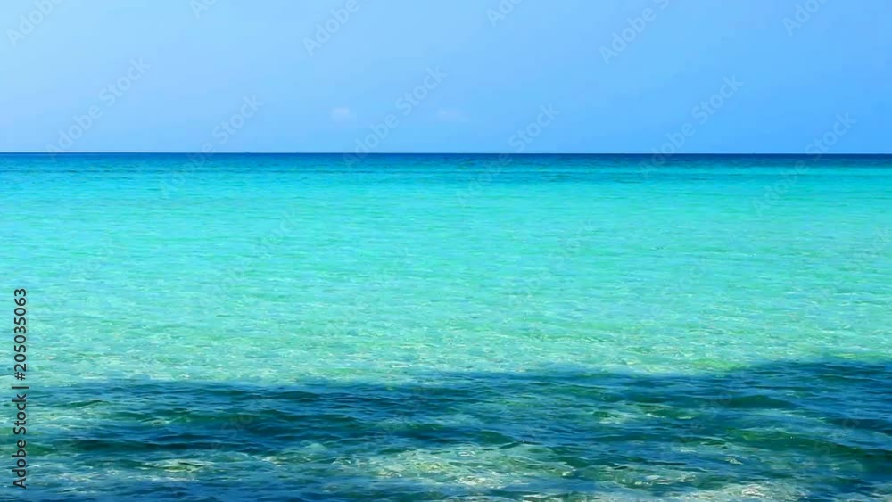 Tropical beach turquoise water summer and blue sky beauty day natural background. Tropical beach turquoise water summer and blue sky beauty day natural background.