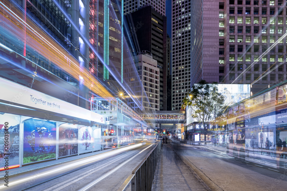 Hongkong Tramways at Central