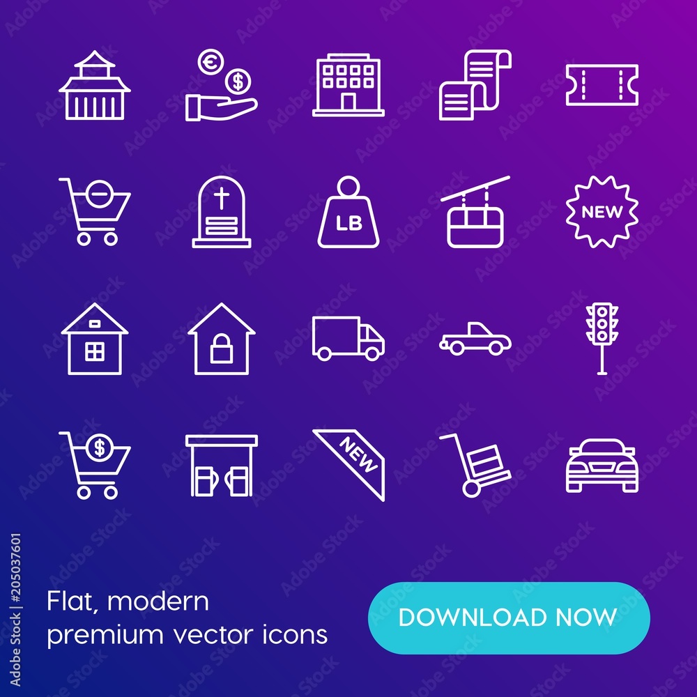 Modern Simple Set of transports, shopping, buildings Vector outline Icons. Contains such Icons as transportation, green, mail, check and more on gradient background. Fully Editable. Pixel Perfect. Modern Simple Set of transports, shopping, buildings Vector outline Icons. Contains such Icons as transportation, green, mail, check and more on gradient background. Fully Editable. Pixel Perfect.