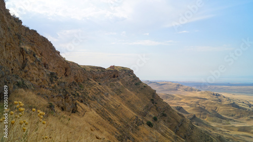 georgia - azerbaijan border ridge