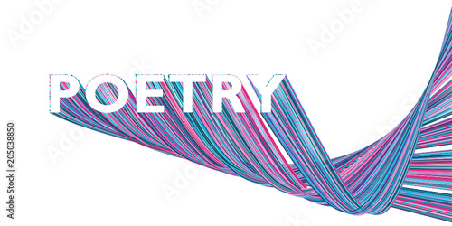 POETRY extruded text