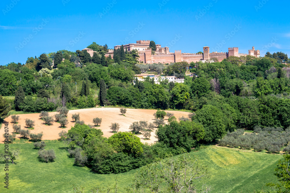 The Gradara Castle in Italy