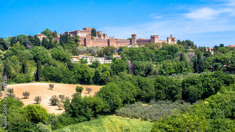 The Gradara Castle in Italy