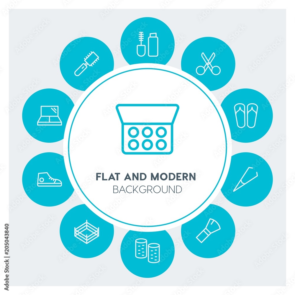 clothes, sports, beauty and cosmetics Infographic Circle outline Icons Set. Contains such Icons as business, website, elements, background, pattern, hair and more. Fully Editable. Pixel Perfect clothes, sports, beauty and cosmetics Infographic Circle outline Icons Set. Contains such Icons as business, website, elements, background, pattern, hair and more. Fully Editable. Pixel Perfect