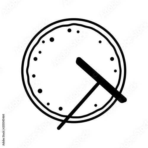 Crepe illustration icon / baking crepe