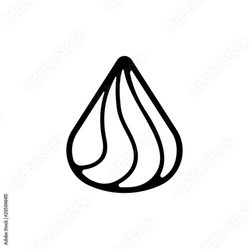 Whipped cream icon