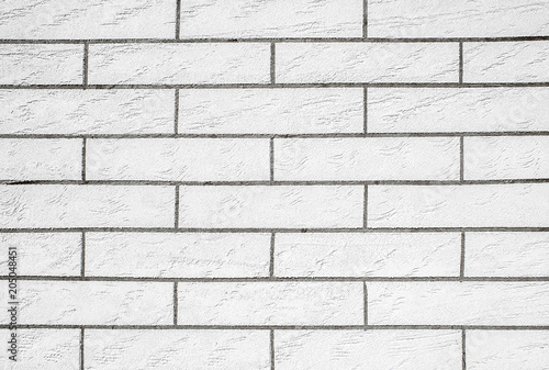 plastered brick wall as background