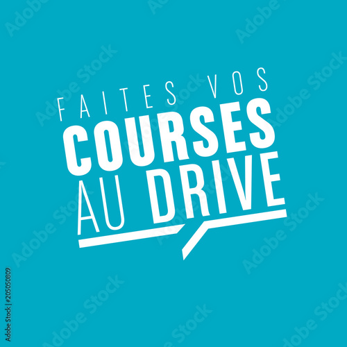 faites vos courses au drive
