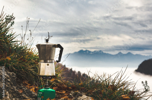 Kawa w górach